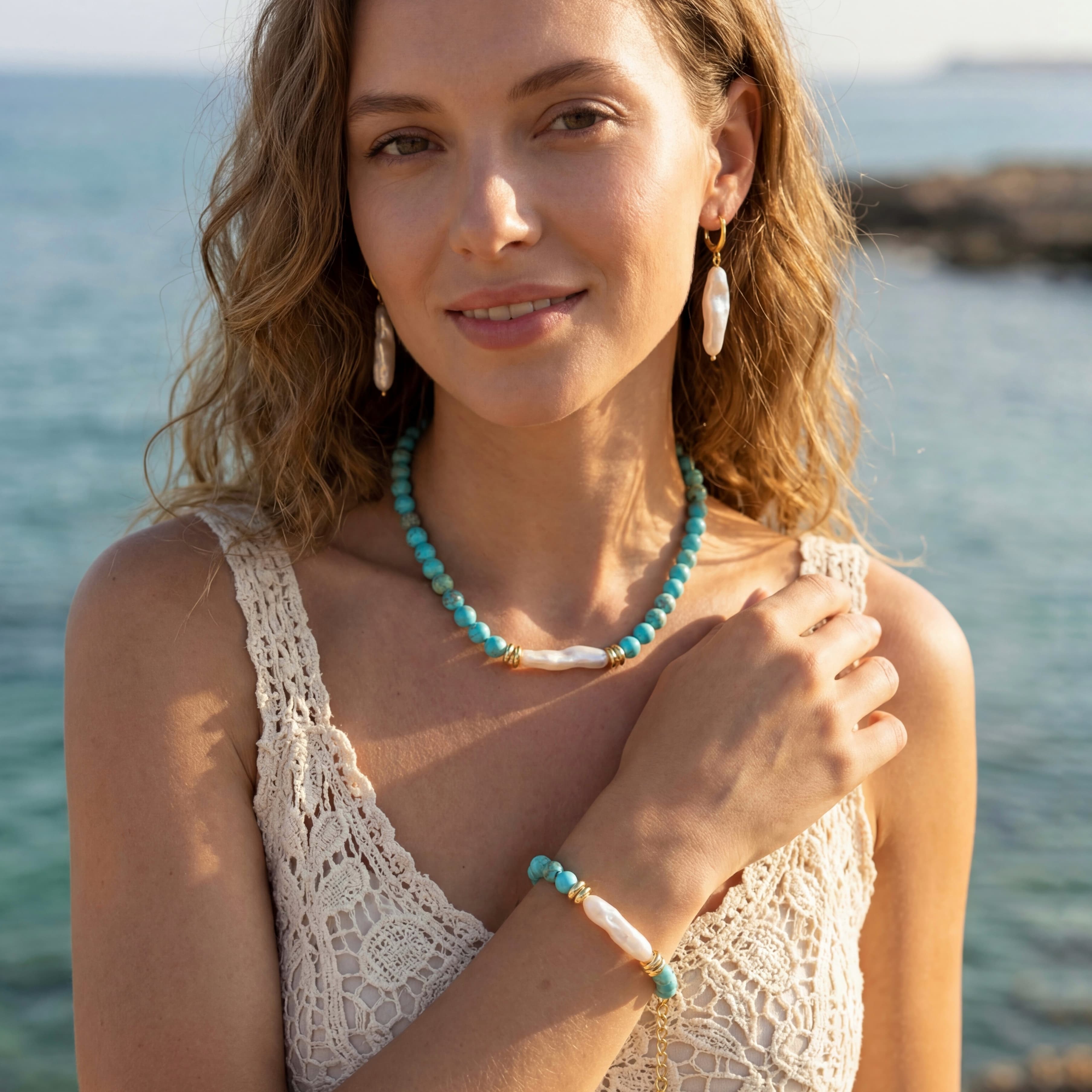 Колье ПАМЯТЬ О МОРЕ