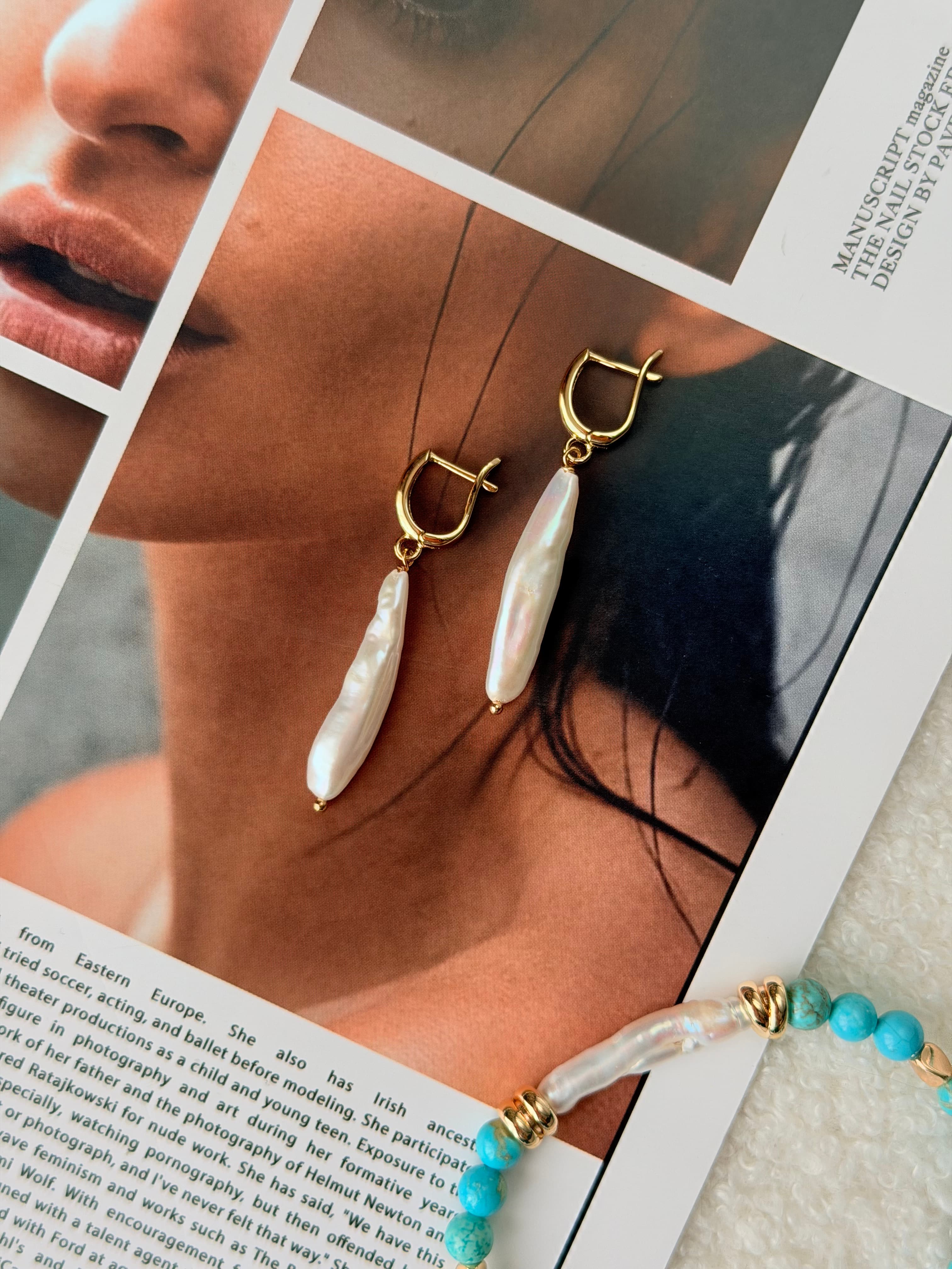 Серьги ПАМЯТЬ О МОРЕ